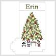 cross stitch pattern Pear Tree Christmas Stocking