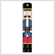 cross stitch pattern Googlie Nutcracker Bookmark