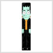 cross stitch pattern Frankenstein Bookmark