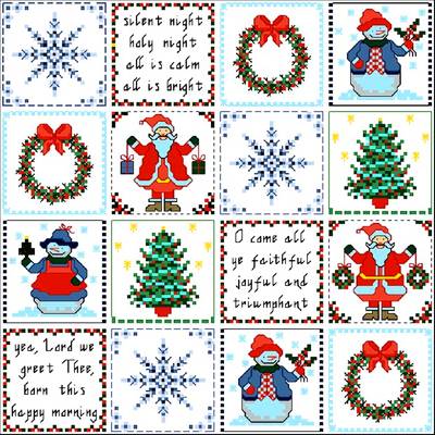 Design Patterns   Christmas Cross Stitch Free Patterns