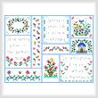 cross stitch pattern Springtime