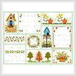 cross stitch pattern Autumntime