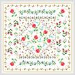 cross stitch pattern Antique Quilt Square