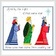 cross stitch pattern Three Wise Men