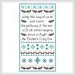 cross stitch pattern Christmas Sampler