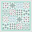 cross stitch pattern Flower Patch