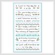 cross stitch pattern Look to this Day