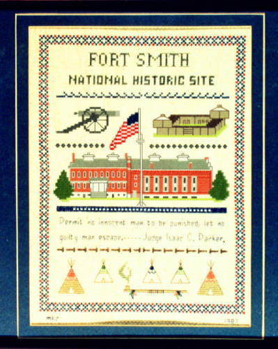 cross stitch pattern Fort Smith