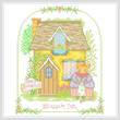 cross stitch pattern Blossom Inn
