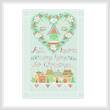 cross stitch pattern Heart of Christmas