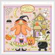 cross stitch pattern Pumpkin Party