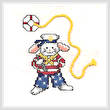 cross stitch pattern Sailor Bunny