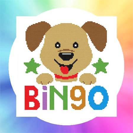 cross stitch pattern Nursery Rhyme - Bingo