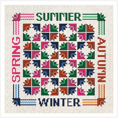 cross stitch pattern Seasons