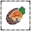cross stitch pattern Arizona Bear
