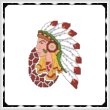 cross stitch pattern Arizona Chief