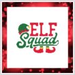 cross stitch pattern Elf Squad