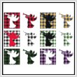 cross stitch pattern Fun With Plaid - Angel