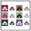 cross stitch pattern Fun With Plaid - Bells