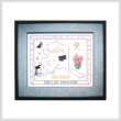 cross stitch pattern Alaska Sampler 