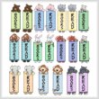 cross stitch pattern Critter (animal) Bookmarks Combo