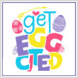 cross stitch pattern Get Egg Cited