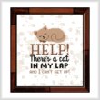cross stitch pattern HELP! Cat in my lap and can't get up!