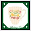 cross stitch pattern A MUGnificent - IT TAKES TWO TO MANGO