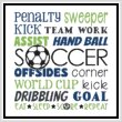 cross stitch pattern Subway Art - Sports - SOCCER
