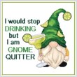 cross stitch pattern Margarita Gnome