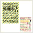cross stitch pattern Subway Art - Sports - Pickleball