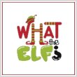 cross stitch pattern What the ELF 