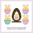 cross stitch pattern Easter Egg Animal - Chick