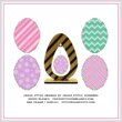 cross stitch pattern Easter Eggs