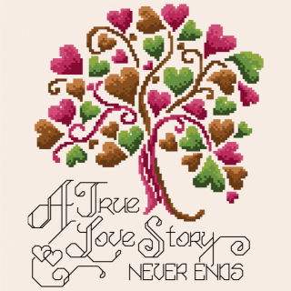 Wedding Counted Cross Stitch Pattern